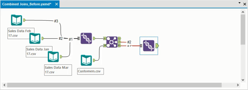 Alteryx Outer Join with Union tool